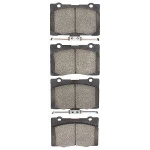 Acura RL Brake Pads - Front - R1 Concepts - Semi Met - `05-`12